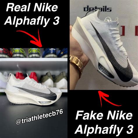 the fake alphafly 3s